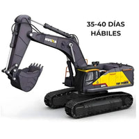 Thumbnail for 1594-OG Excavadora De Orugas Control Remoto Huina Escala 1:14