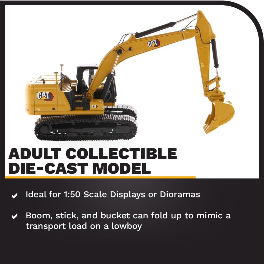 85571 Caterpillar 323 Hydraulic Excavator Scale 1:50