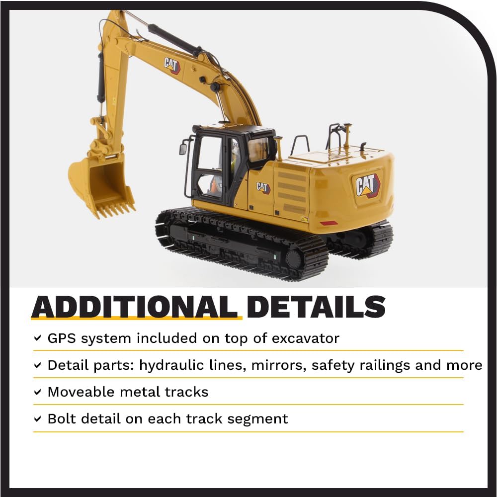 85571 Caterpillar 323 Hydraulic Excavator Scale 1:50