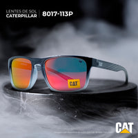 Thumbnail for Cat CTS-8017-113P Polarized Red Moons Sunglasses 