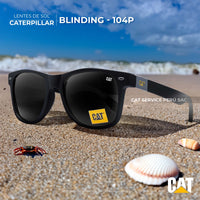 Thumbnail for कैट सीटीएस ब्लाइंडिंग 104पी मून्स ब्लैक पोलराइज्ड धूप का चश्मा 