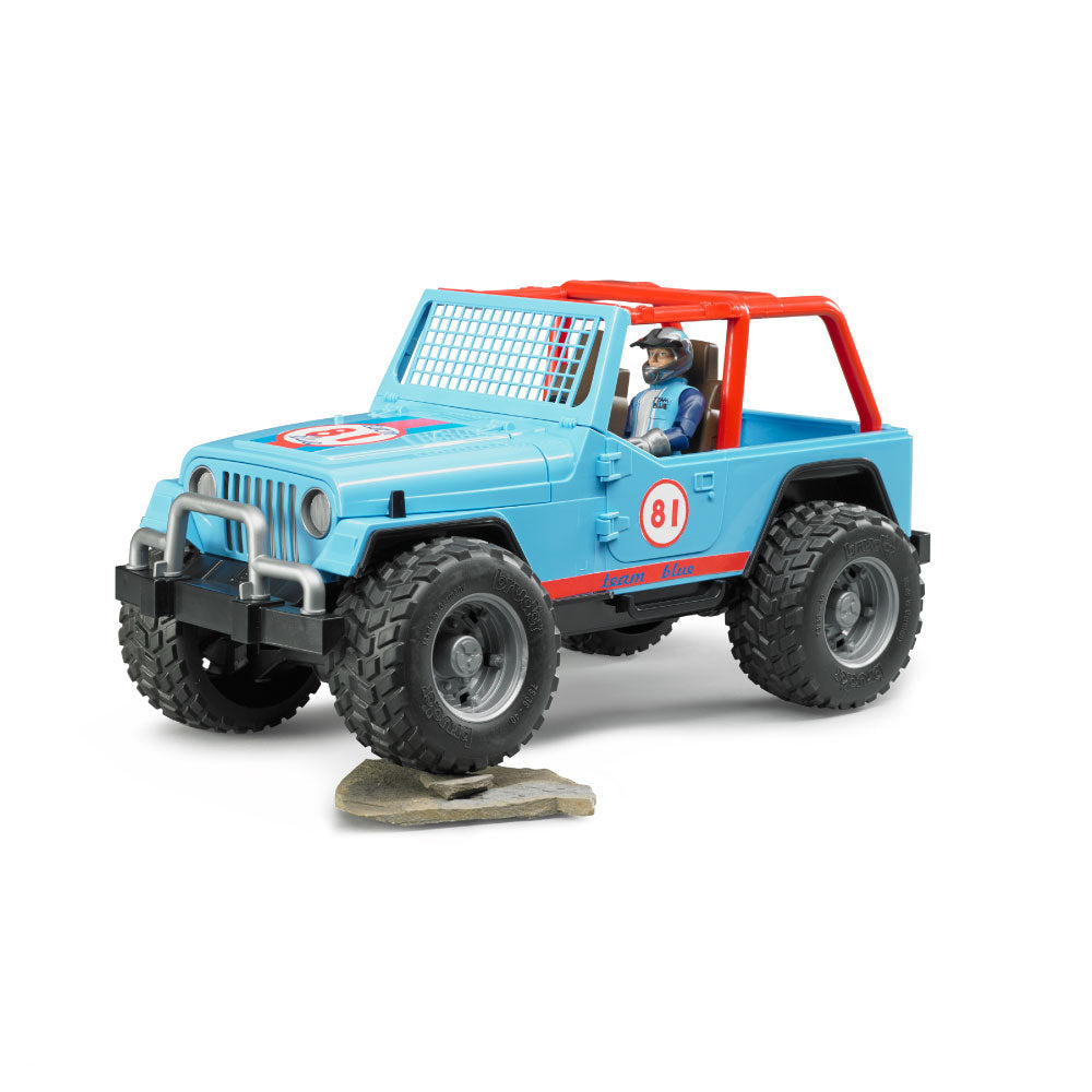 02541 Camioneta Jeep Wrangler & Operador Escala 1:16