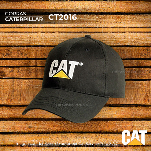 CT2016 Cat Black Twill Cap