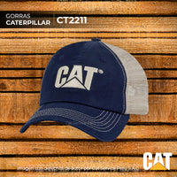 Thumbnail for CT2211 Gorra Cat Navy Twill/Soft Mesh