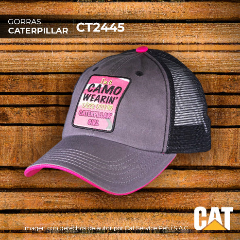 CT2445 Gorra Cat Para Mujer Camo