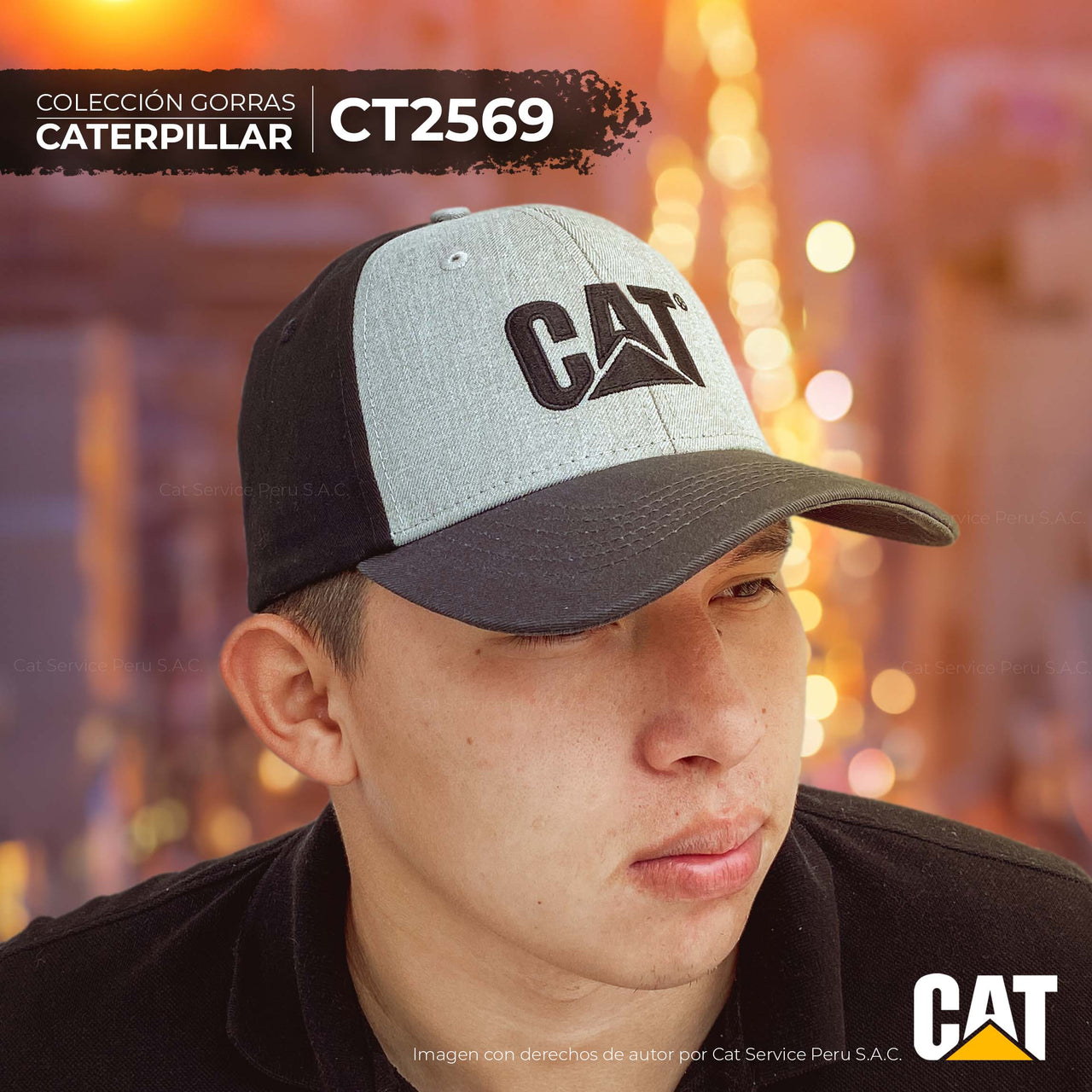 CT2569 Cat Dapper Cap