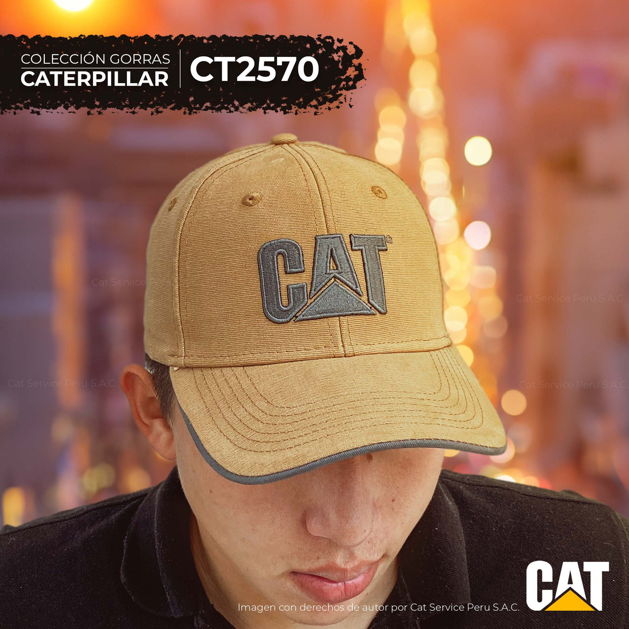 CT2570 Cat Coyote Cap