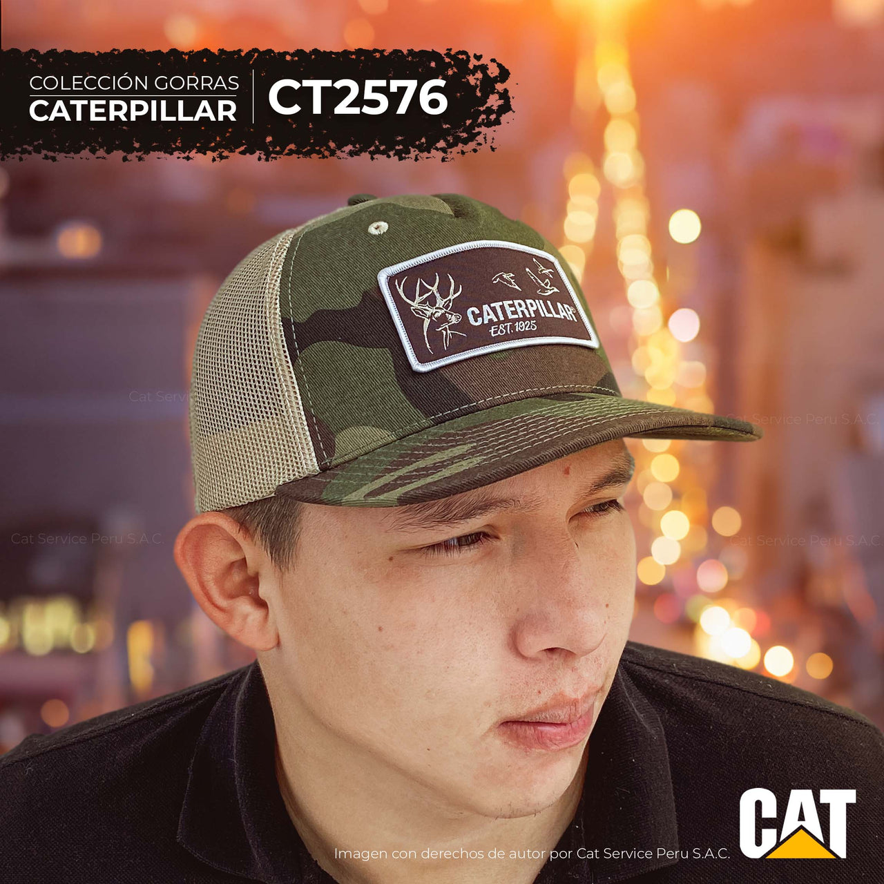 CT2576 Gorra Cat Wild Game