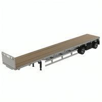 Thumbnail for 91023 Plataforma Plateado 53' Flatbed Trailer Escala 1:50