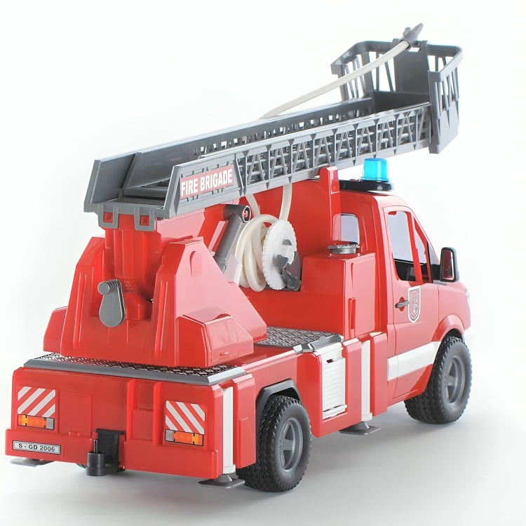 02532 Camión De Bomberos Mercedes Benz Escala 1:16