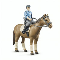 Thumbnail for 62507 Set De Figuras Policía & Caballo Escala 1:16