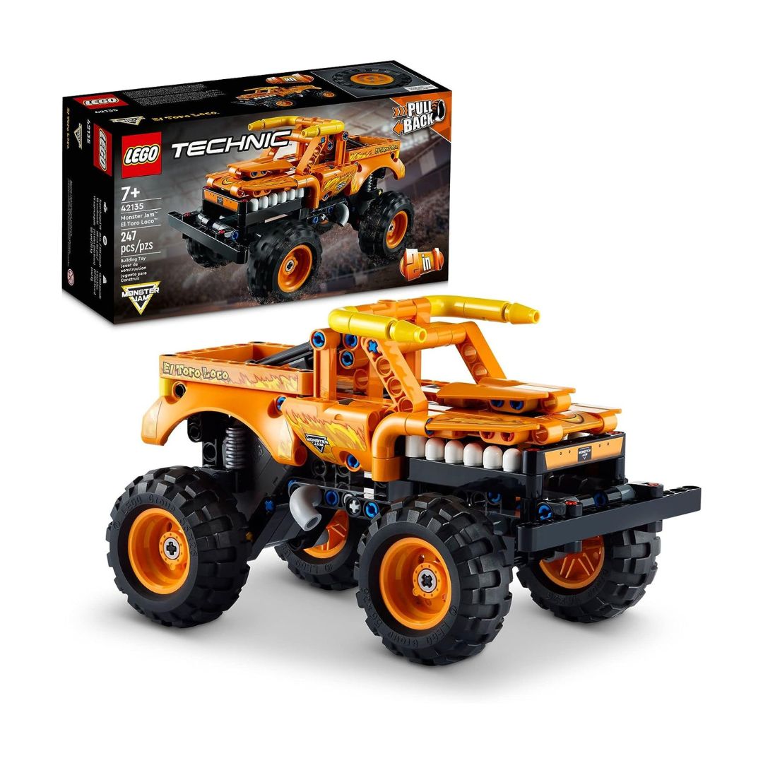 42135 LEGO Technic Monster Jam El Toro Loco &amp; Rock Racer Off-Road Car 2 In 1 (247 Pieces) 