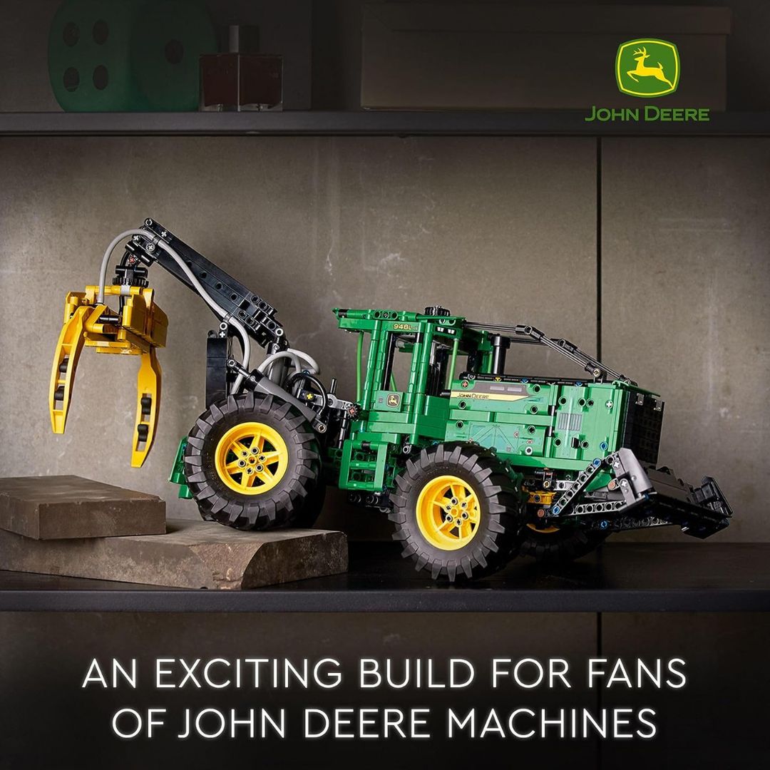 42157 LEGO Technic Tractor Forestal John Deere 948L-II (1492 Piezas)
