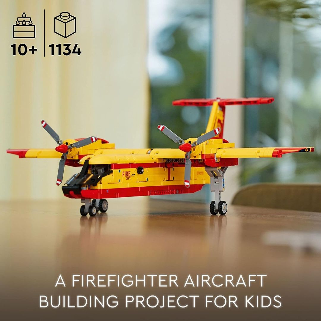 42152 LEGO Technic Avión De Bomberos (1134 Piezas)