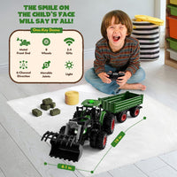 Thumbnail for 6645 Remote Control Farm Tractor & Trailer