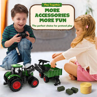 Thumbnail for 6645 Remote Control Farm Tractor & Trailer