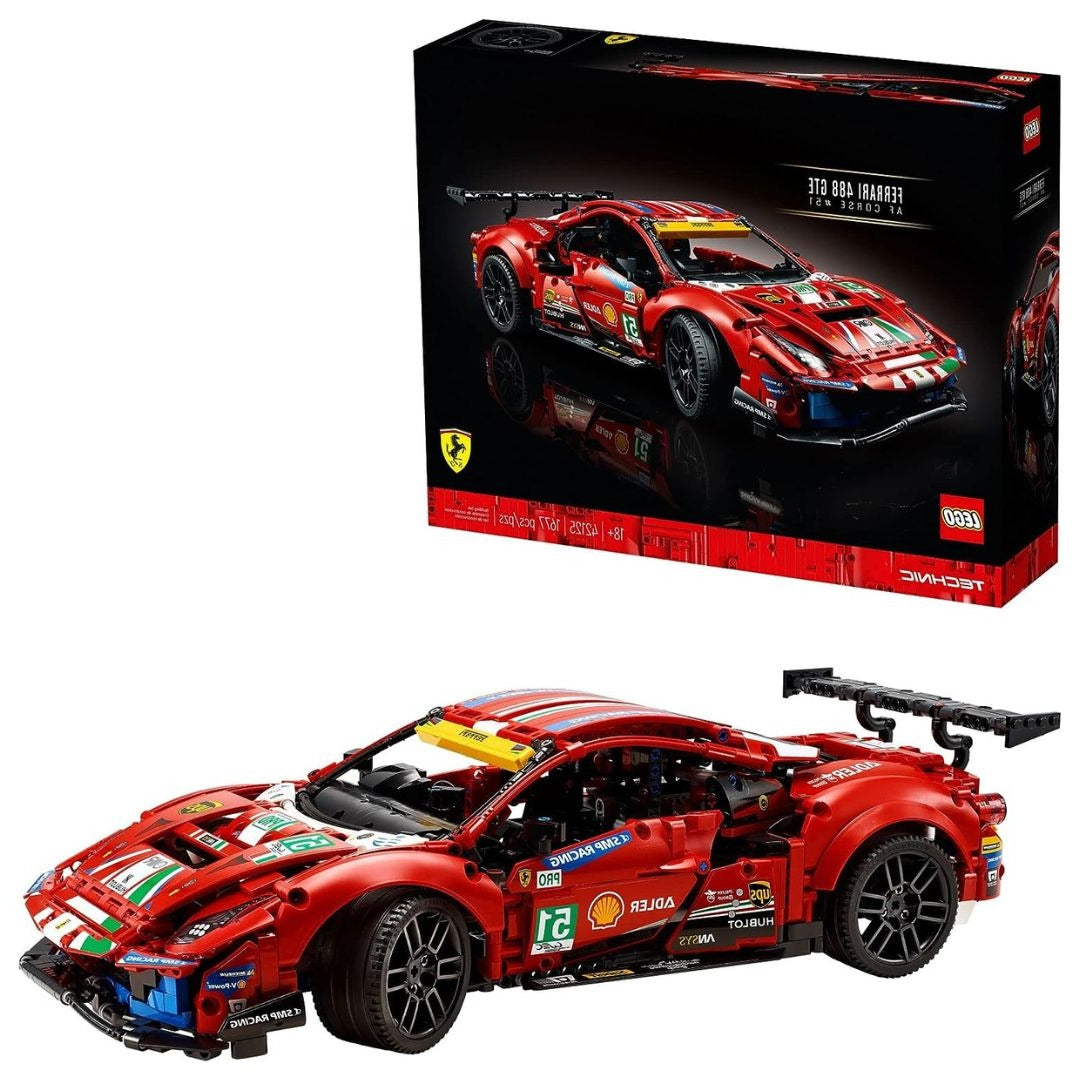 42125 LEGO Technic Ferrari 488 GTE (1677 piezas)