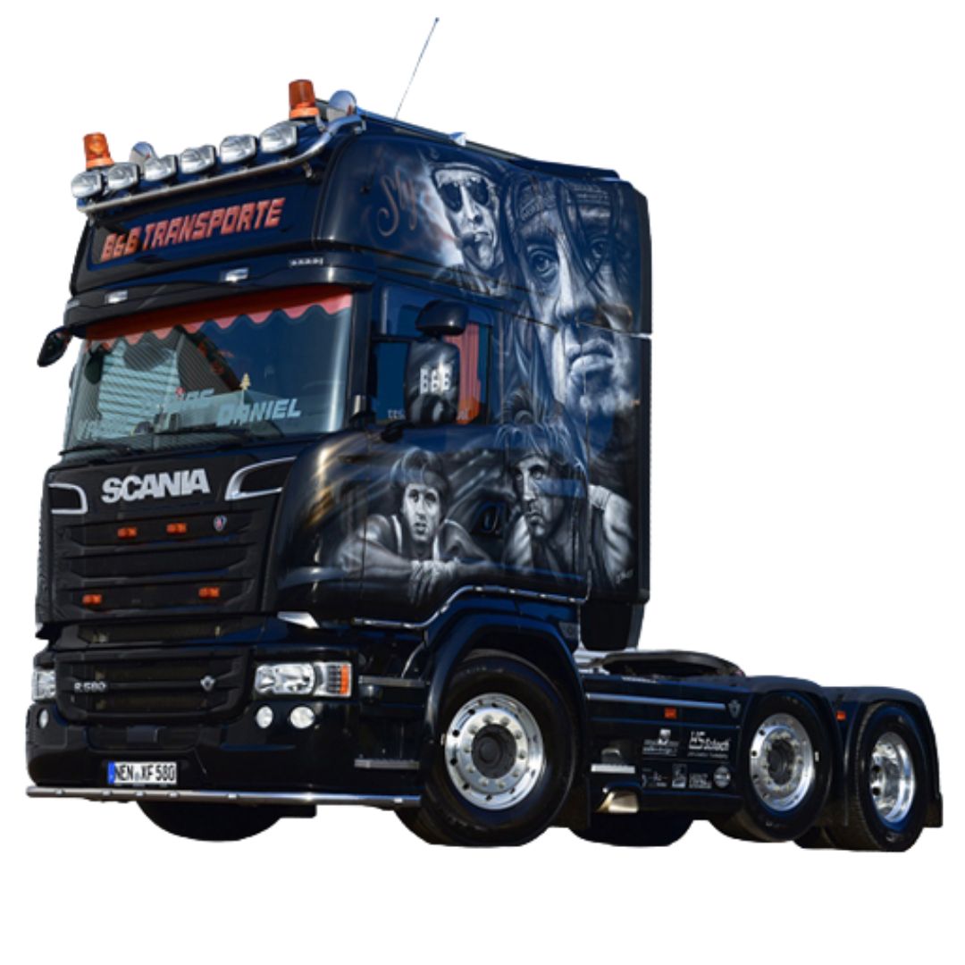 01-2571 Scania Topline B&amp;B Tractor Transport Scale 1:50