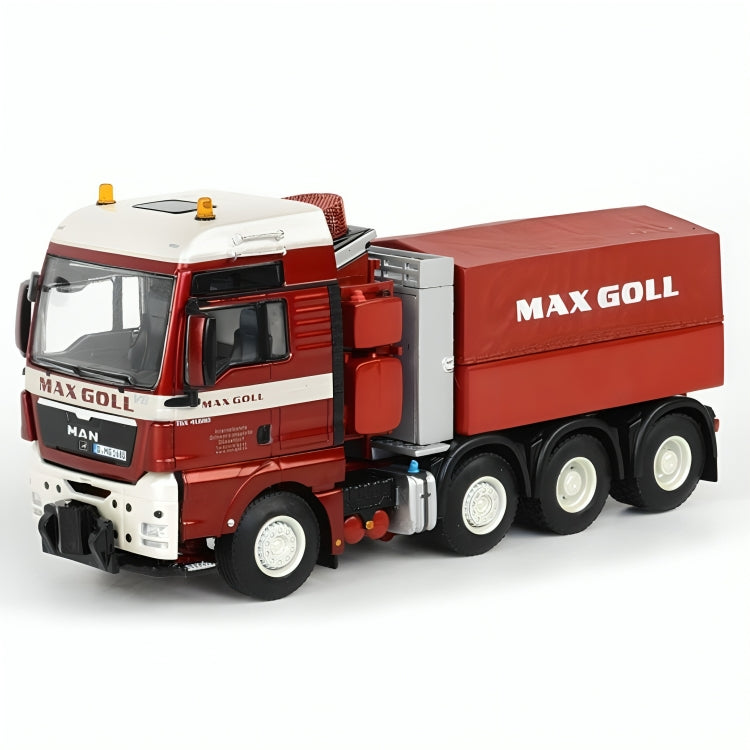 01-1159 ट्रैक्टर ट्रक MAN TGX XXL 8x4 MAX GOLL स्केल 1:50