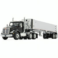 Thumbnail for 50-3452 Kenworth T880 Black Trailer 1:50 Scale