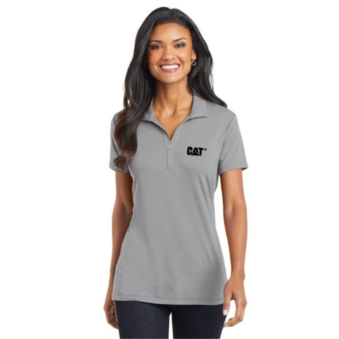 CT7253 Polo Camisero Cat Cotton Touch Performance Para Mujer