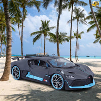 Thumbnail for 31526GYBL Bugatti Divo In Charcoal Escala 1:24