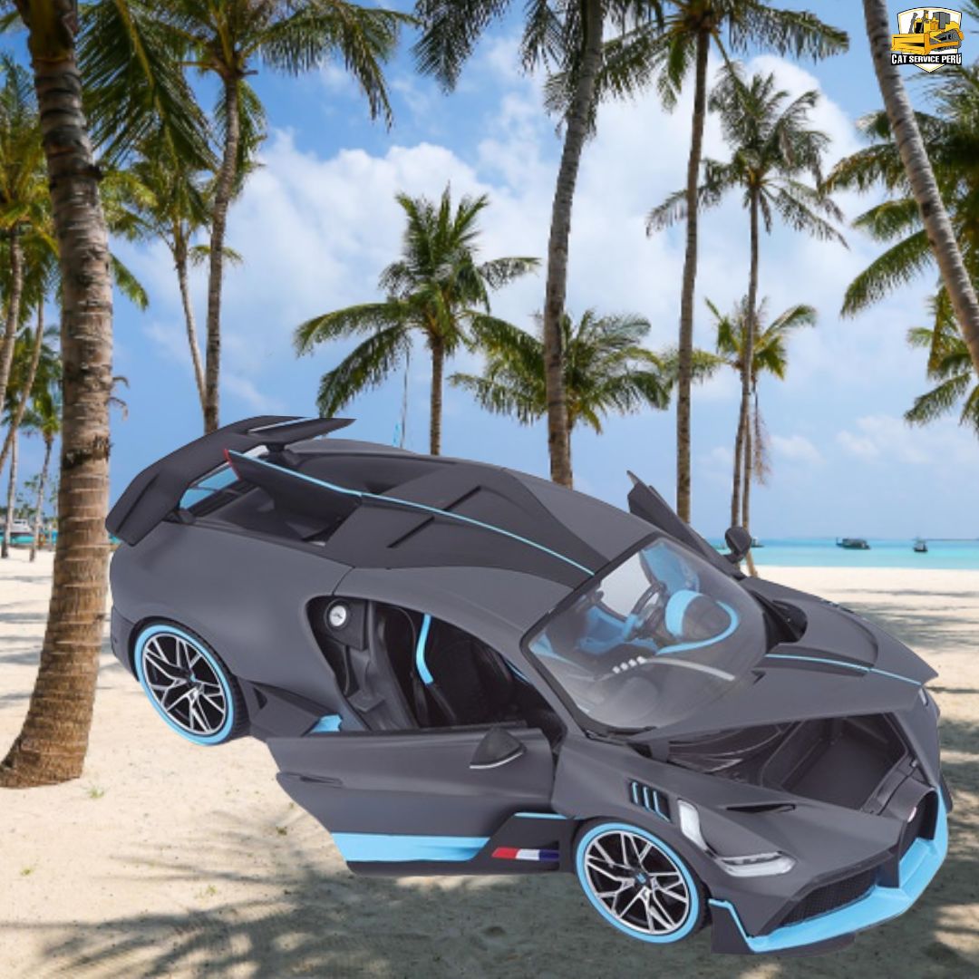 11045BLGY Bugatti Devo In Charcoal Scale 1:18