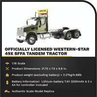 Thumbnail for 27009 Tracto Western Star 49X Remote Control 1:16 Scale