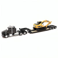 Thumbnail for 85600 Low Bed HX520 International & Caterpillar 349F L XE Hydraulic Excavator 1:50 Scale