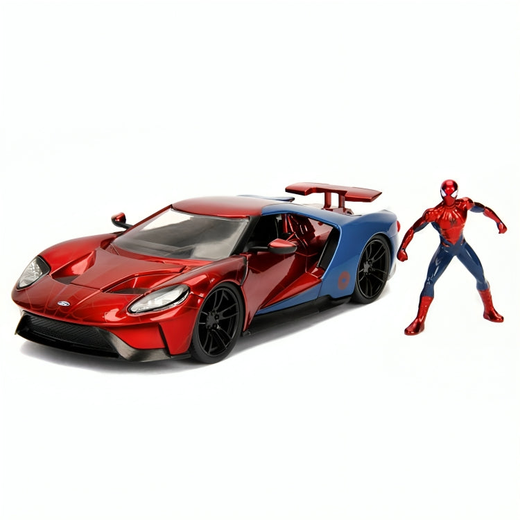 99725 Auto Ford GT Año 2017 & Spiderman Escala 1:24