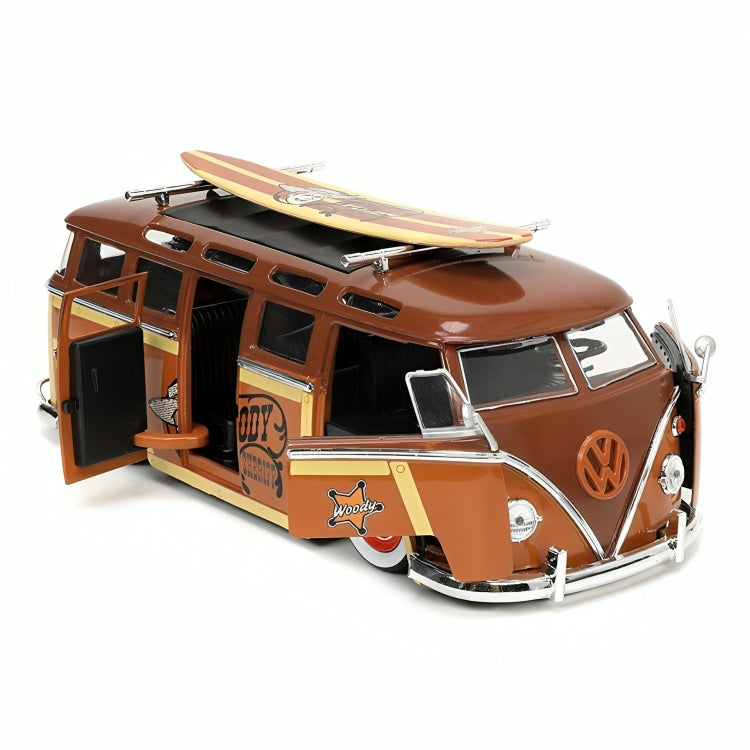 33176 Auto Volkswagen T1 Surf Bus & Woody Escala 1:24