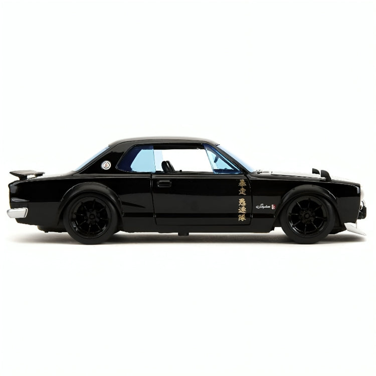 34698 Auto Nissan Skyline GT-R Año 1971 & Mikey De Tokyo Revengers Escala 1:24