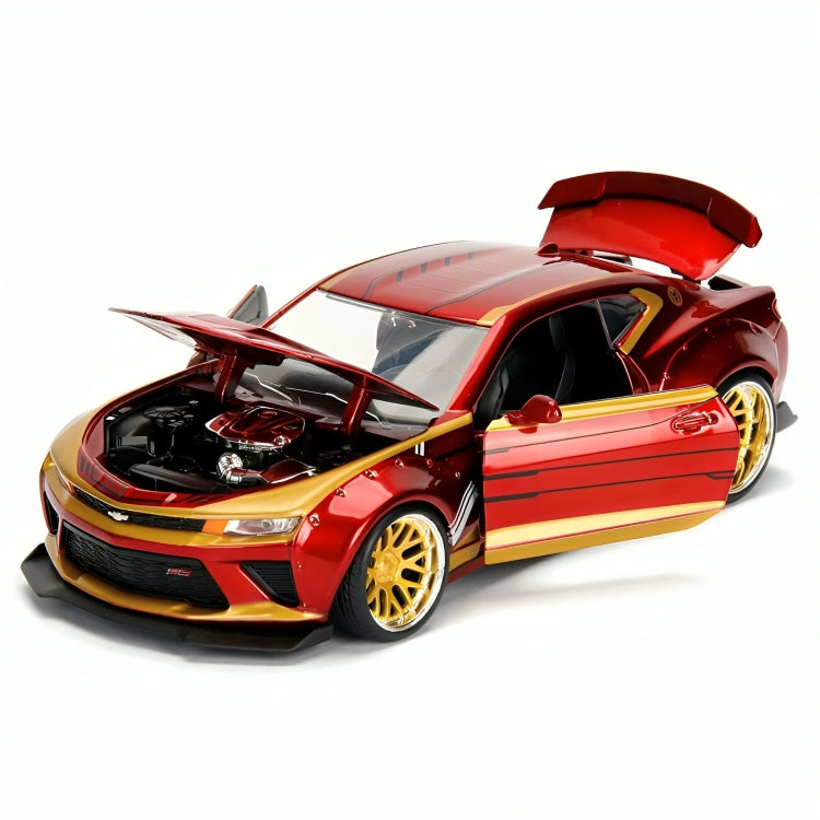 99724 Auto Chevrolet Camaro SS & Iron Man Escala 1:24