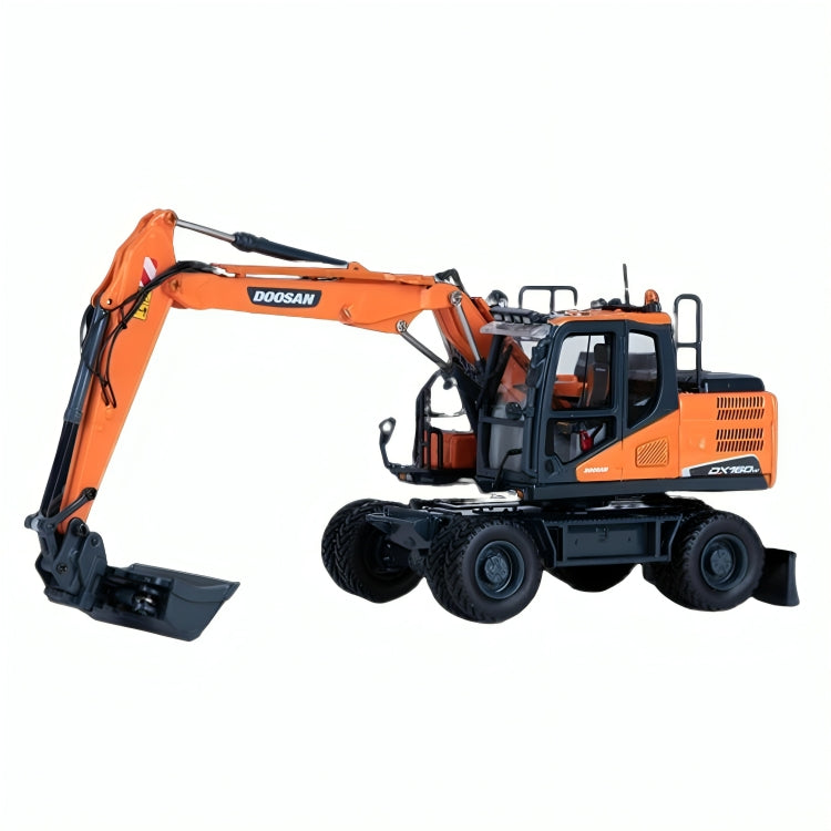 16-1007 Excavadora De Ruedas Doosan DX160W Escala 1:32