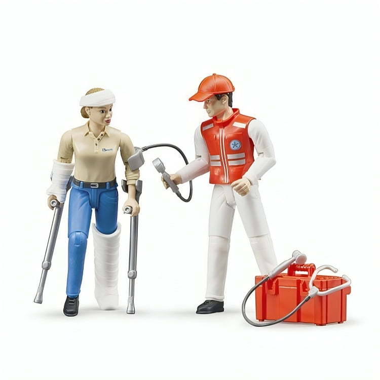 62710 Set De Figuras Médico & Paciente Escala 1:16