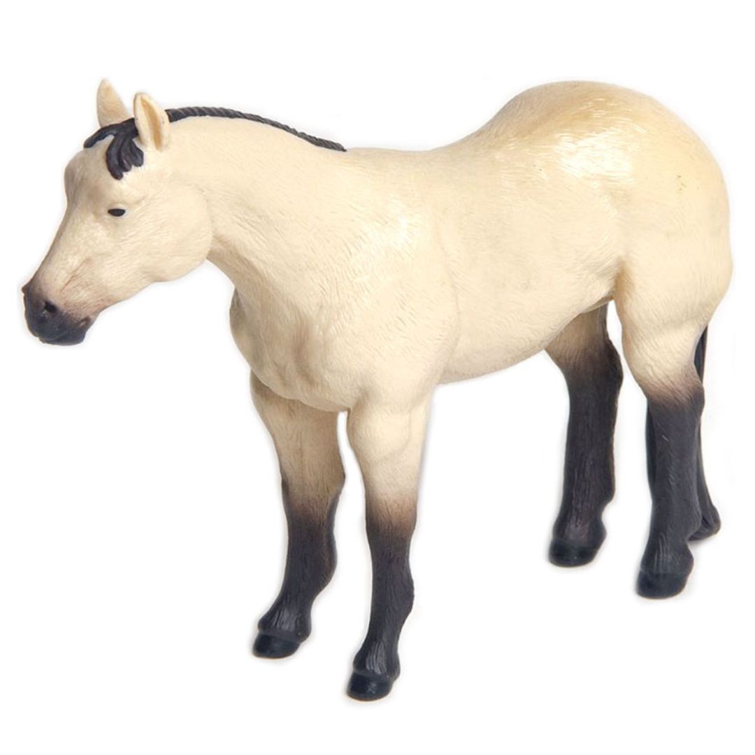 200866 Caballo Quarter En Buckskin Escala 1:16