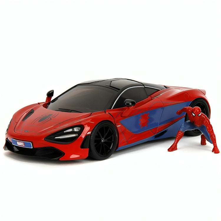 35764 Auto McLaren 720S & Spiderman Escala 1:24