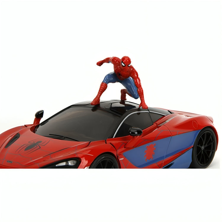 35764 Auto McLaren 720S & Spiderman Escala 1:24