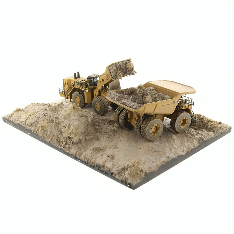 85762 Camión Minero 797 & Cargador De Ruedas 994K Caterpillar Escala 1:125 (Pre - Venta)