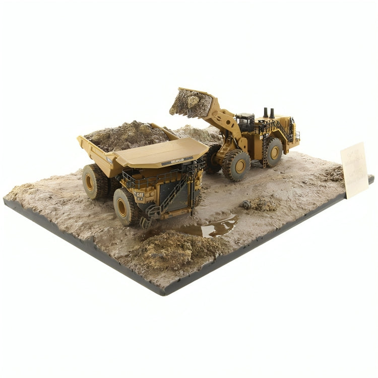 85762 Camión Minero 797 & Cargador De Ruedas 994K Caterpillar Escala 1:125 (Pre - Venta)