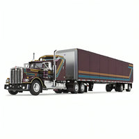 Thumbnail for 60-1618 Tráiler Kenworth W900A Aerodyne 53¨ Escala 1:64