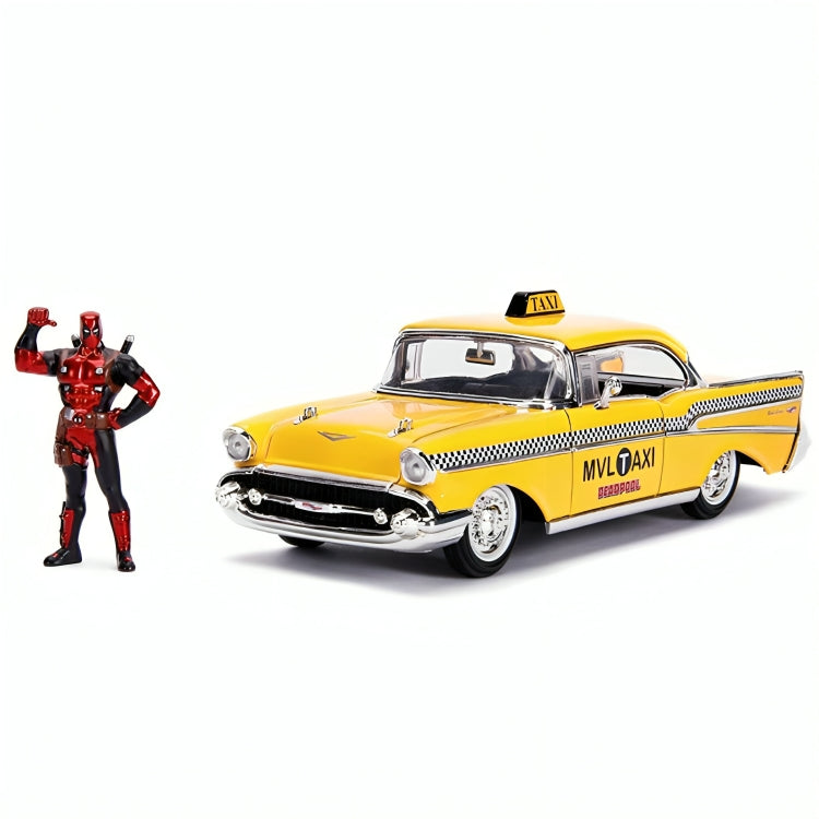 30290 Taxi De Deadpool & Deadpool Escala 1:24 (Pre - Venta)