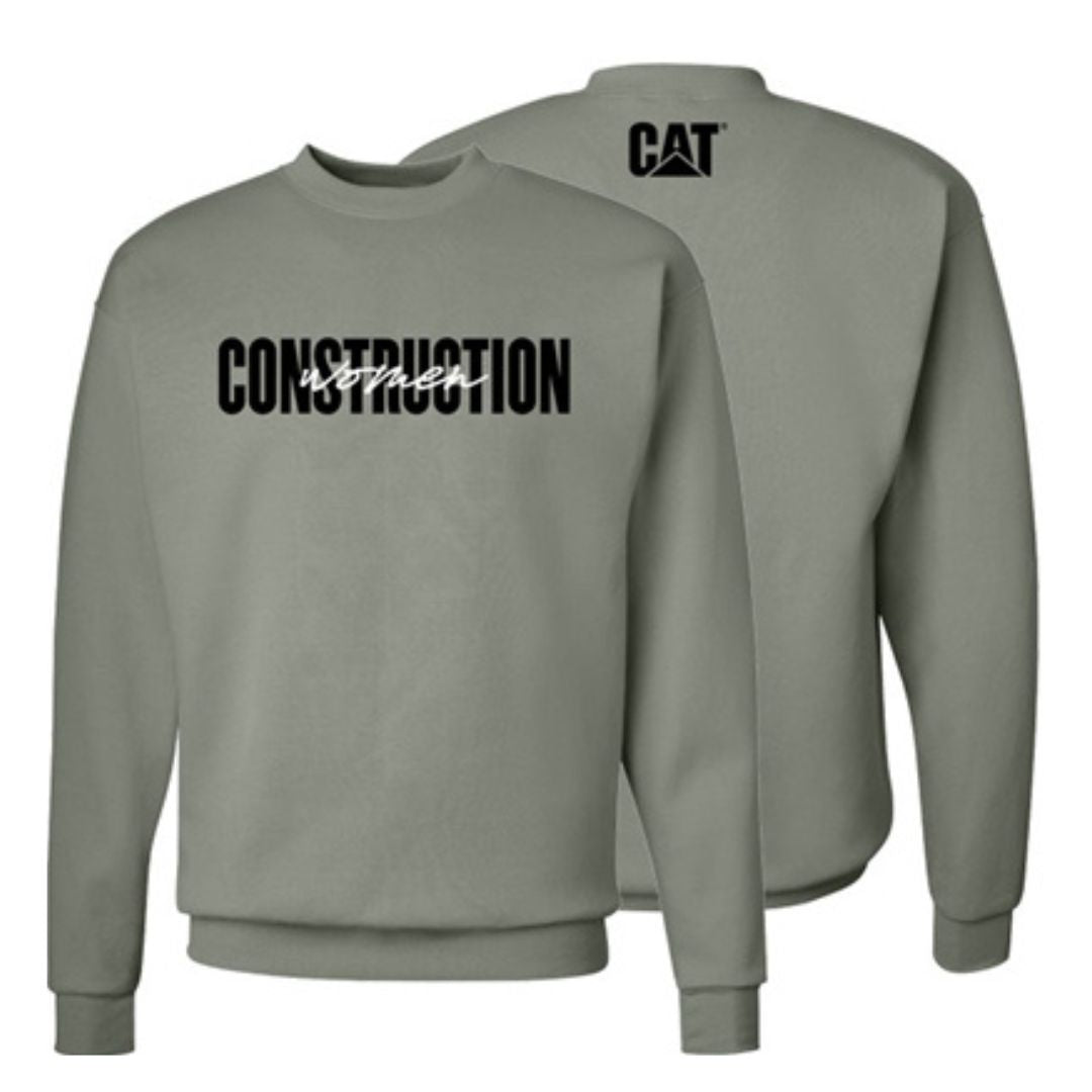 CT5020 Polera Cat Construction Sweatshirt Para Mujer