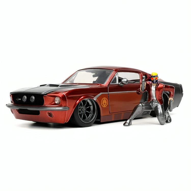 32915 Auto Ford Mustang Shelby Año 1967 & Star Lord Escala 1:24