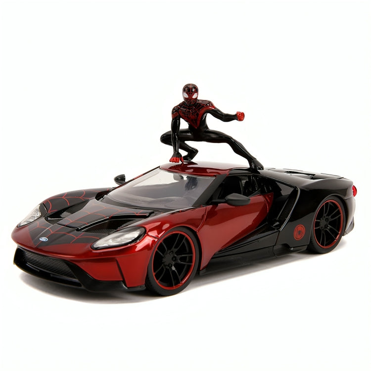 31190 Auto Ford GT Año 2017 & Spiderman Miles Morales Escala 1:24