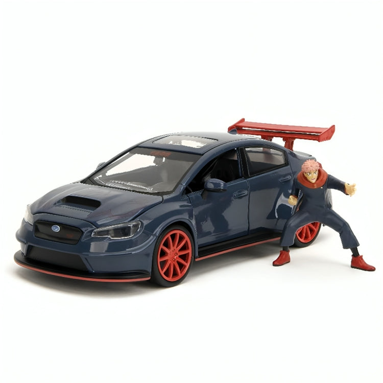 34714 Auto Subaru WRX STI & Yuji Itadori Escala 1:24 (Pre - Venta)