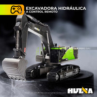 Thumbnail for 1593 Huina Remote Control Crawler Excavator 1:14 Scale