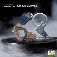Thumbnail for Caterpillar Excavator Keychain Kit (Master Key + Starter Key)
