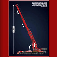 Thumbnail for Mould King 17007 17008 Technical Car Toys Motorized LTM 11200 RC Crane Truck Assembly Model DIY Brick Building Block Sets 42146