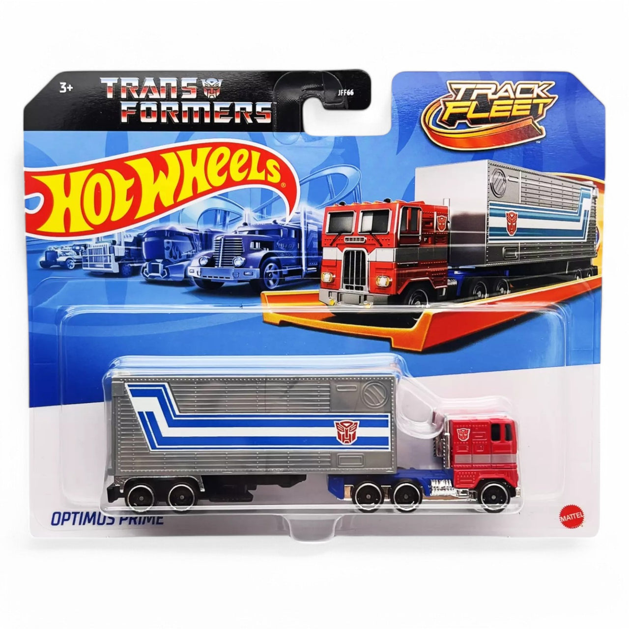 JFF66 Tráiler Optimus Prime Hot Wheels Escala 1:64 Edición Limitada